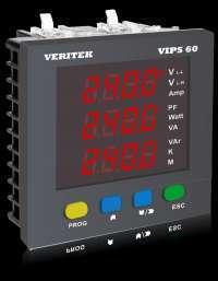 VERITEK DIGITAL MULTIFUNCTION METER 0-5A WITH RS485, 90-270V AC/DC, 50/60 Hz, VIPS 60C