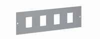 Legrand Floor Box Accessory - Flat Support Plate for 4 Modules of 6C Type 689671