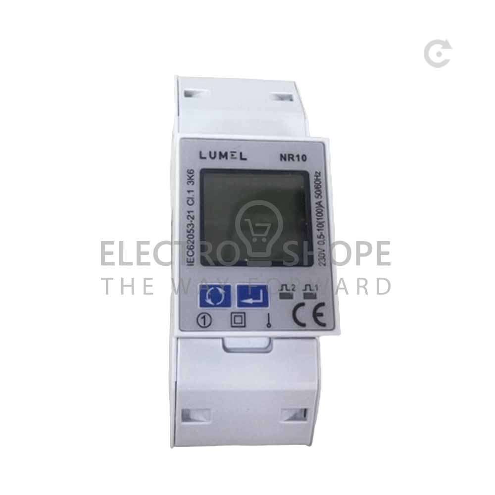 Buy LUMEL, DINRAIL ENERGY AND POWER NETWORK METER 1 PHASE, 100A DIRECT