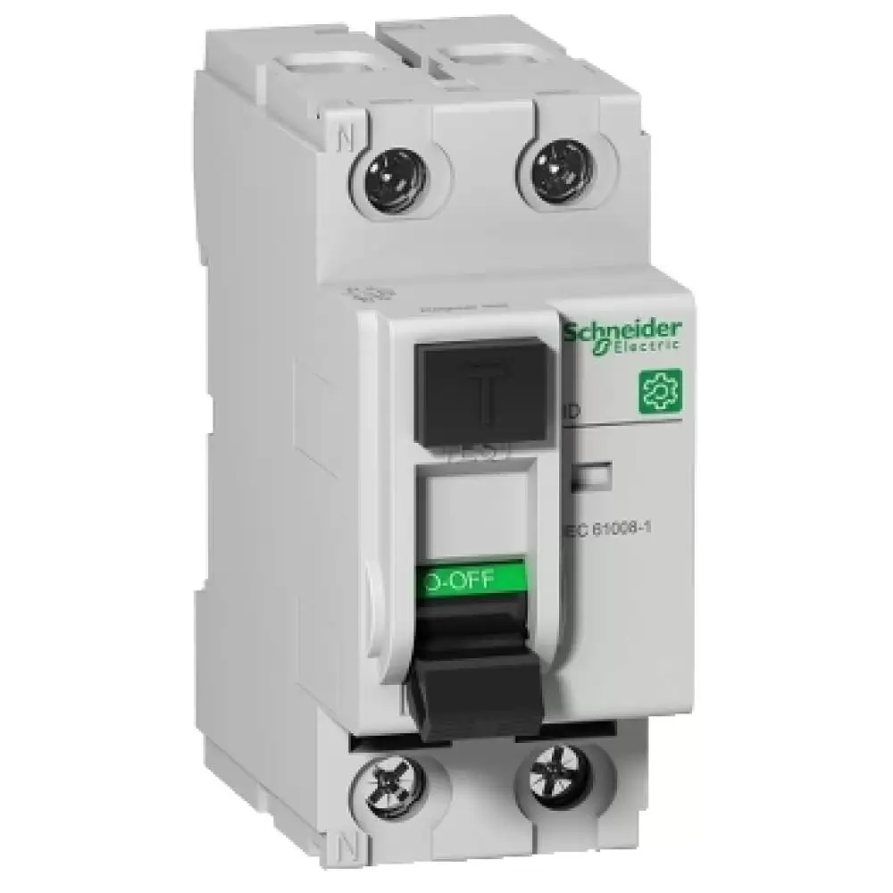 Buy SCHNEIDER ELECTRIC, RCCB, DIN RAIL, 25A, 2P, 30 mA, 220-240V AC, 50 ...