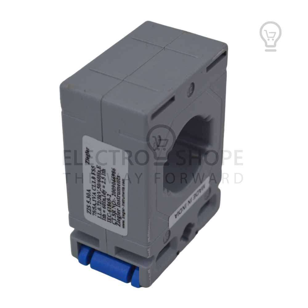 Buy ZIEGLER, CURRENT TRANSFORMER, 75/5 A, CL 1, 1 VA, ZIS 5.30A