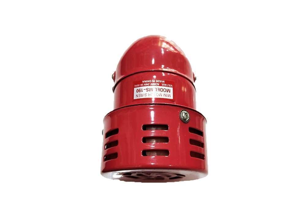 Generic Mini Sirene 230V-rouge - Prix pas cher