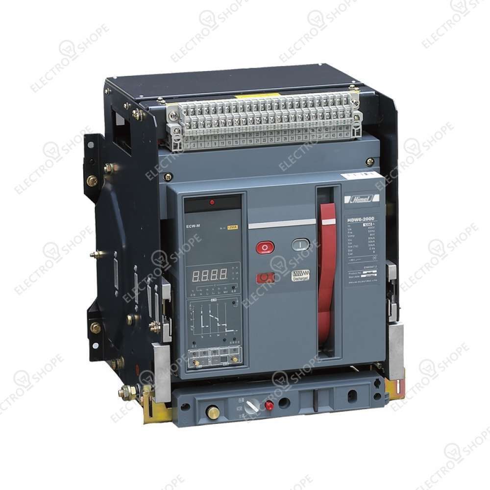 HIMEL HDW620203FH5556M AIR CIRCUIT BREAKER 1600A 3P 80kA Fixed AC230V