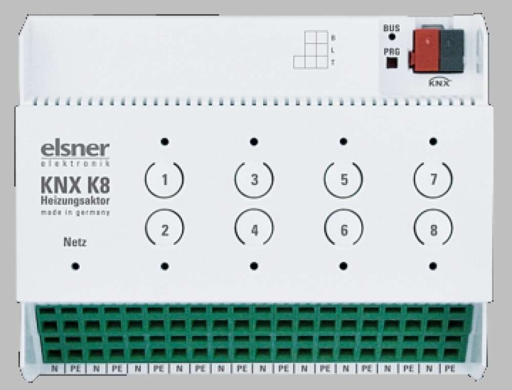Buy ELSNER KNX HEATING COOLING ACTUATORS 8 OUTPUTS KNX K8 N 70321