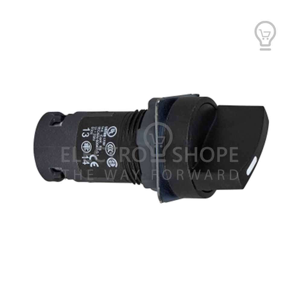 Buy SCHNEIDER ELECTRIC, SELECTOR SWITCH, BLACK, 3 POSITION, 2 NO, IP 54 ...