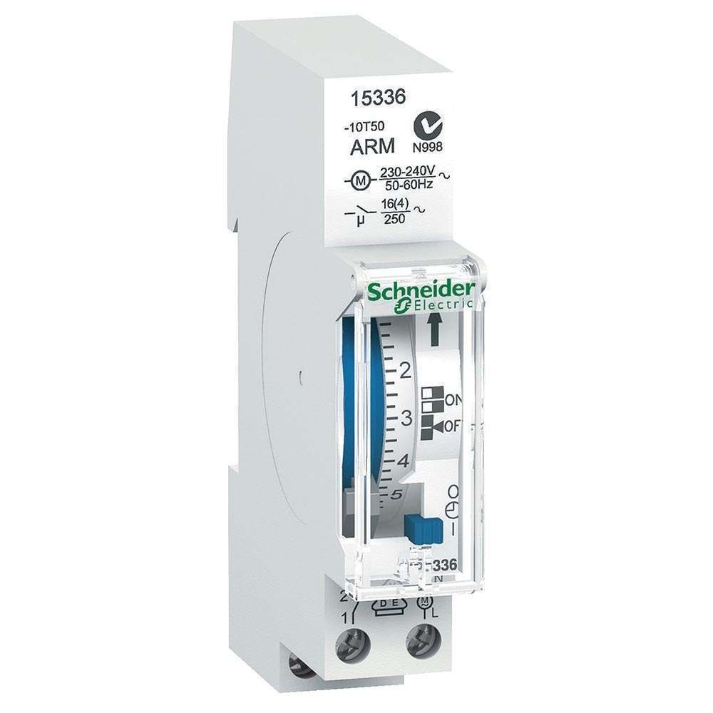 Schneider Electric Mechanical time switch Acti - IH - 24 h - 100 h memory, 15336 -Get upto 30% from Electroshope.com