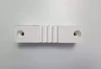 POWERMAT, BUSBAR SUPPORT, 140mm LENGTH, SMC, WHITE, 12P-406/311_WHITE