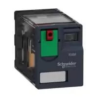 SCHNEIDER ELECTRIC, MINIATURE PLUG IN RELAY, 10A, CONTACTS 3 C/O, COIL VOLTAGE 24V AC, 50/60 Hz, RXM3AB1B7