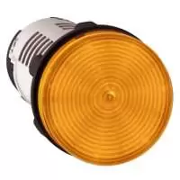 SCHNEIDER ELECTRIC, LED INDICATION LAMP, 230-240V AC, ORANGE, 22 mm, IP 65, XB7EV08MP