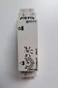 BROYCE CONTROL, PHASE FAILURE, PHASE SEQUENCE, UNDER VOLTAGE PLUS TIME DELAY, SUPPLY VOLTAGE: 400V L-L AND 230V L-N, 50/60 Hz, LXPRT-4W
