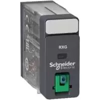 SCHNEIDER ELECTRIC, INTERFACE PLUG IN RELAY, CONTACTS 2CO, 5A, COIL VOLTAGE 24V DC, IP 40, RXG21BD