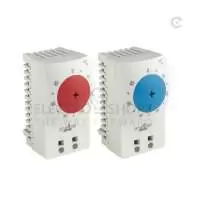 STEGO, SMALL COMPACT THERMOSTAT, KTO 111, CONTACT TYPE NC, DIN RAIL MOUNT, -10 TO 50 DegC, 250V/120V AC, IP 20, 11100.0-01