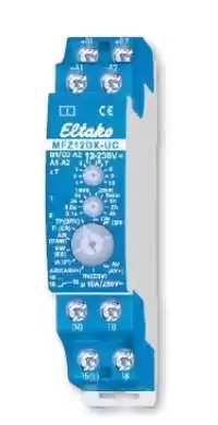 ELTAKO, ANALOGUE SETTABLE MULTIFUNCTION TIME SWITCH, 1 CO CONTACT, MFZ12DX-UC