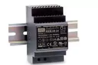 MEAN WELL, POWER SUPPLY, 60W, DIN RAIL MOUNT, VOLTAGE I/P: 85-264V AC, OUTPUT VOLTAGE: 24V DC, 2.5A, HDR-60-24