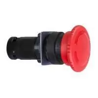 SCHNEIDER ELECTRIC, EMERGENCY PUSH BUTTON, RED, 1NC, 22 mm, TURN TO RELEASE, IP54, XB7ES542P