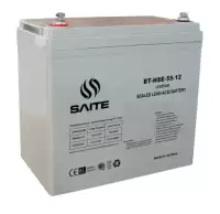 SAITE, VRLA AGM BATTERY, VOLTAGE 12V, CAPACITY_10HR 55AH, STANDARD TERMINAL T25, BT-HSE-55-12