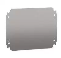 SCHNEIDER ELECTRIC, PLAIN MOUNTING PLATE H300XW250MM MADE OF GALVANISED SHEET STEEL, NSYMM3025