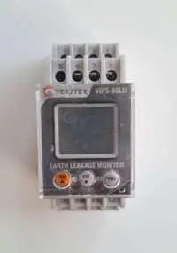 VERITEK, EARTH LEAKAGE RELAY WITH LCD, RANGE: 10mA TO 30A, DELAY: 0-10 SEC., AUX. SUPPLY: 90-270V AC/DC, VIPS 98LD