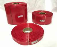 POWERMAT PVC HEAT SHRINKABLE SLEEVE, Thickness 0.17mm , 103mm RED, PMTHS-100103R