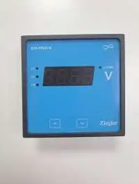  ZIEGLER, DIGITAL VOLTMETER AC, 3 PHASE, 96x96mm, I/P: 100-500V L-L 50/60 Hz, AUX: 60-300V AC/DC, ZIM PROE N 3PH_VOLT