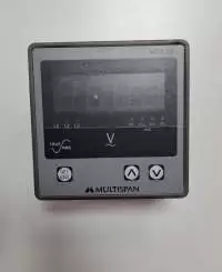 MULTISPAN, DIGITAL VOLTMETER AC, 3 PHASE, 101x101 mm, CLASS 0.5, VOLTAGE I/P: 50-520V L-L, AUXILIARY SUPPLY: 230V AC 50Hz, VOLT 13-B1-00