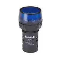 HIMEL, LED INDICATION LAMP, 24V AC/DC, BLUE, 22mm, IP 65, HLD1122C21B8