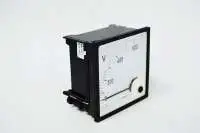 ZIEGLER, VOLTMETER, I/P: 0-600V, CLASS 1.5, 90 DEG, 96x96mm, EQ 96 