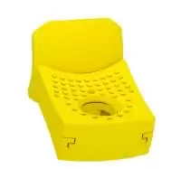 SCHNEIDER ELECTRIC, PADLOCKING DEVICE - 18 MM, ACTI9, SET OF 10, A9A26970