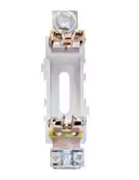 SCHRACK, HRC-FUSE-BASE SIZE 00, 2 CLAMPS, 1-POLE, IS505001