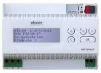 ELSNER KNX POWER SUPPLY UNITS WITH ROUTER FOR BUS VOLTAGE AND 24V DC WITH INTEGRATED ROUTER  KNX PS640+IP  70145