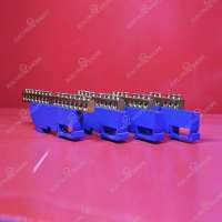 HIMEL COPPER TERMINAL BLOCK 12 HOLES BLUE HTB0100812W12B