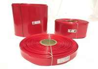 POWERMAT PVC HEAT SHRINKABLE SLEEVE, Thickness 0.17mm , 48mm RED