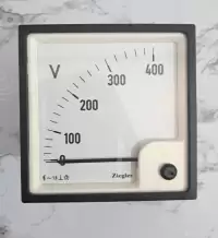 ZIEGLER, VOLTMETER, 96x96mm, I/P: 0-400V, CL 1.5, 90DEG, IP52, EQ96