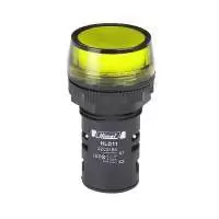 HIMEL, LED INDICATION LAMP, 230V AC, YELLOW, 22mm, IP 65, HLD1122C41N5