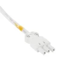 STEGO, FEMALE CONNECTOR WITH OPEN END CABLE FOR STEGO VARIOLINE LED 121/122, POWER INPUT, 4m, WHITE CONNECTOR, WHITE CABLE, VDE+UL APPROVAL, 244423