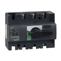 SCHNEIDER ELECTRIC, SWITCH DISCONNECTOR, Compact INS100, 100A, 3P, 690V AC, 50/60 Hz, IP 40, 28908