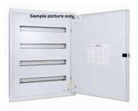 ALFANAR Modular Distribution Board DB 24 Modules 6 Row Surface Type RAL 7035 Grey 45-624MS00S
