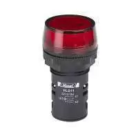 HIMEL, LED INDICATION LAMP, 230V AC, RED, 22mm, IP 65, HLD1122C41N4