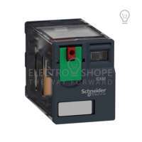 SCHNEIDER ELECTRIC, PLUG IN RELAY, 14 PIN, 6A, 4 CO, 230V AC, 50/60 Hz, IP 40, RXM4AB1P7