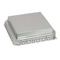 Legrand Floor Box Accessory - Screed floor backbox - for ducting up to 225 mm - 3 compartments 689634