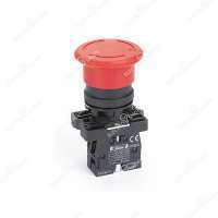 HIMEL EMERGENCY STOP PUSH BUTTON RED 1NO+1NC HLAY5ES545