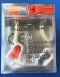 HIMEL PLUG IN RELAY 8PIN 24VDC 5A 2C/O WITH LED HDZ9052DLBR