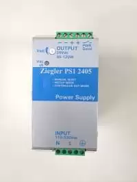 ZIEGLER, DC POWER SUPPLY, 1 PHASE, I/P: 115/230V AC, O/P: 24V DC, 5A, PS1 2405, FLEX9024A