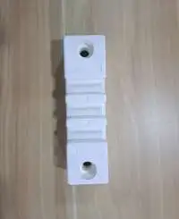 POWERMAT, BUSBAR SUPPORT, 1P, 3RUN, 124MM, SMC, WHITE COLOR, 11P-311/214_WHITE