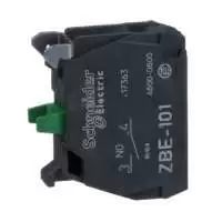 SCHNEIDER ELECTRIC, CONTACT BLOCK, 1 NO CONTACT, ZBE101