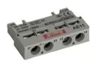 HIMEL, AUXILIARY CONTACT BLOCK, TOP MOUNTING FOR MPCB, 1NO+1NC, HAE11