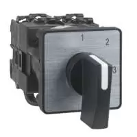 SCHNEIDER ELECTRIC, CAM STEPPING SWITCH, 1P, 45 Deg, 12A, 4 POSITION, FRONT MOUNTING, IP 40, K1D004NLH