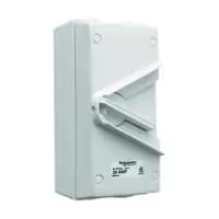 SCHNEIDER ELECTRIC, ISOLATING SWITCH, 3P, 20A, 440V AC, IP66, SURFACE MOUNT, WHT20