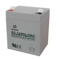 SAITE, VRLA AGM BATTERY, VOLTAGE 12V, CAPACITY_20HR 5AH, STANDARD TERMINAL F01/F02, BT-12M5.0AC