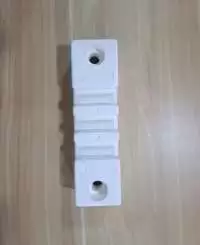 POWERMAT, BUSBAR SUPPORT, 1P, 3RUN, 124MM, SMC, WHITE COLOR, 11P-311/214_WHITE